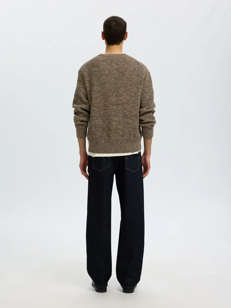 Tilum Knit Relaxed Crew Turkish Coffee