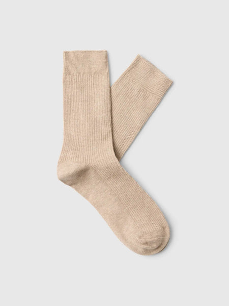 River Sock Sand Melange