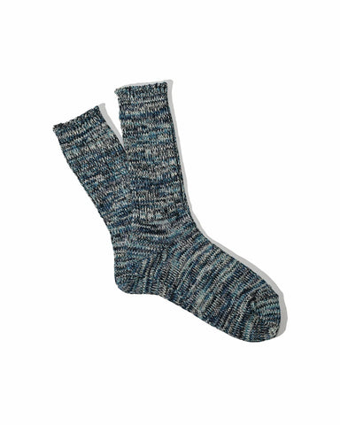5 Colour Mix Crew Indigo