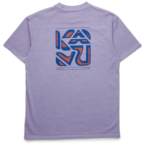 Cubed Tee Dusted Grape