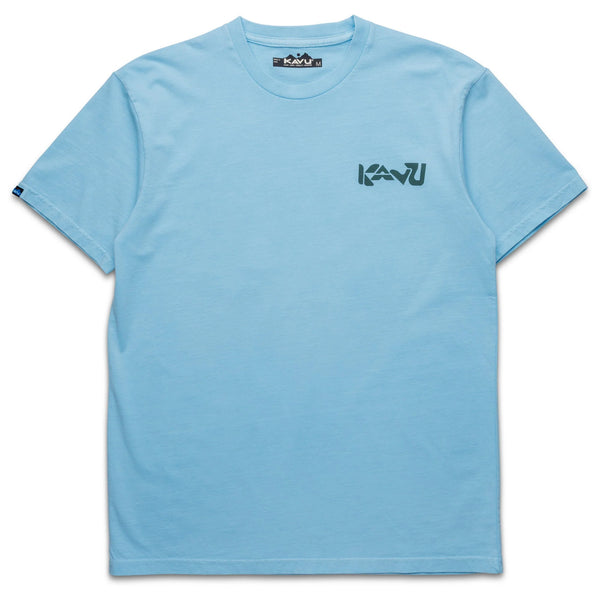 Cubed Tee Sea Blue