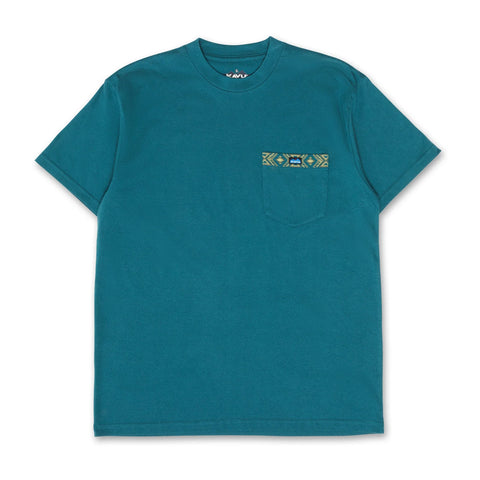 Pacific Pocket T0-Shirt Transformative Teal
