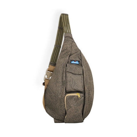 Rope Sling Bag Olive Topo