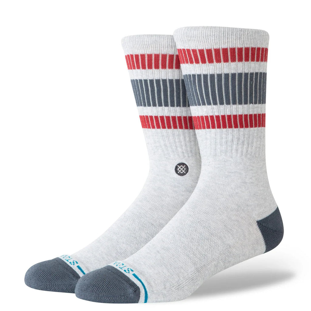 Boyd Pop Stitch Crew Heather Grey