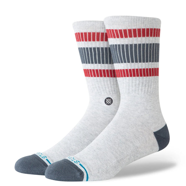 Boyd Pop Stitch Crew Heather Grey