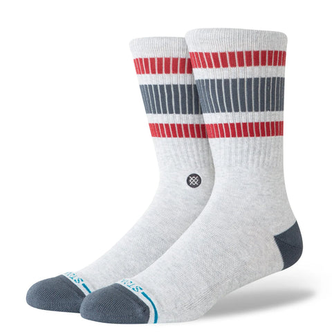 Boyd Pop Stitch Crew Heather Grey