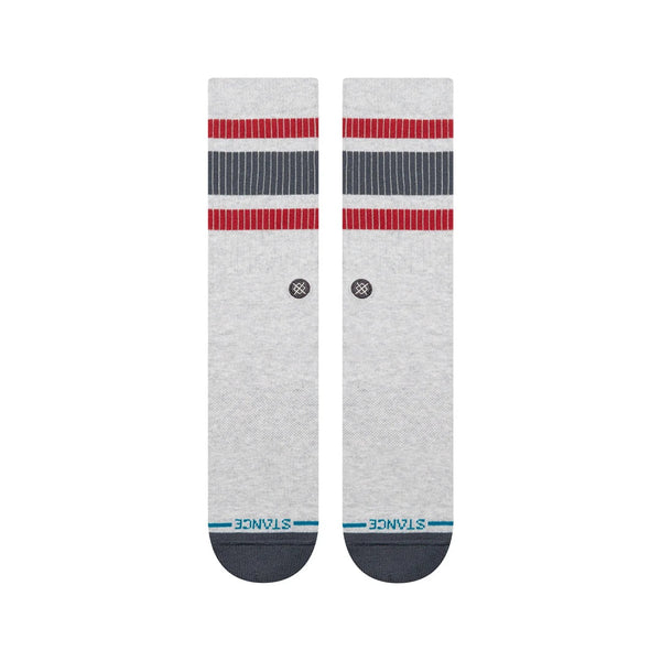 Boyd Pop Stitch Crew Heather Grey