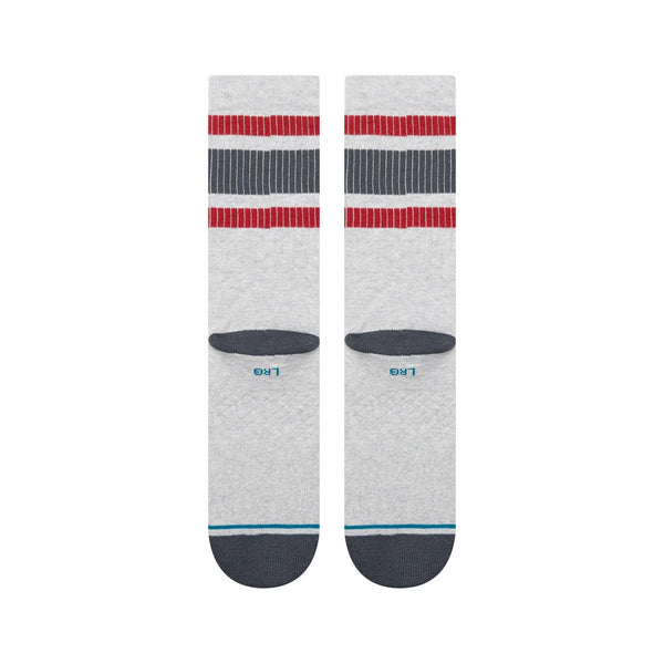 Boyd Pop Stitch Crew Heather Grey