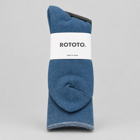 City Socks Light Blue / Grey