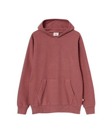 Matias Fleece Hoodie Marsala