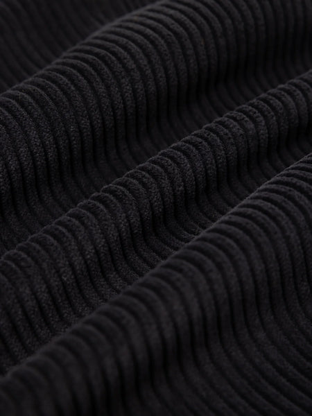 Durno Overshirt Black Corduroy
