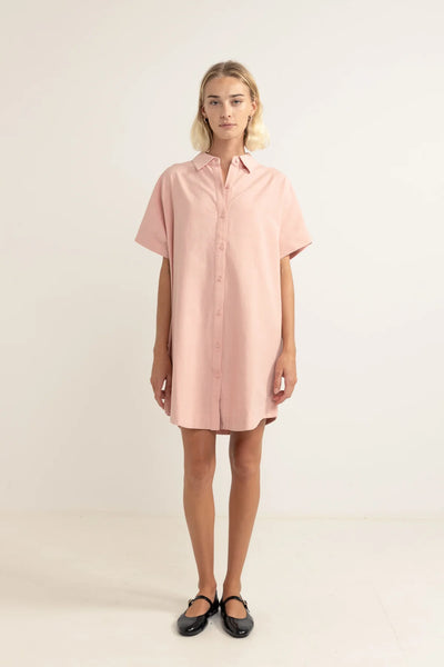 Classic Shirt Dress Rose