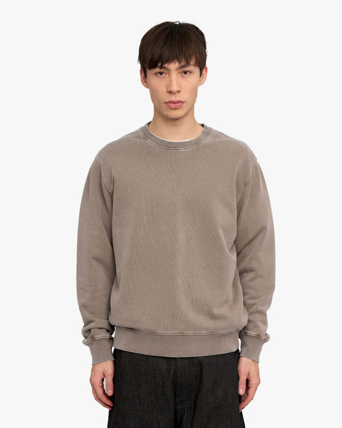 Classic Organic Crew Faded Khaki