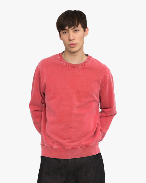 Classic Organic Crew Faded Red