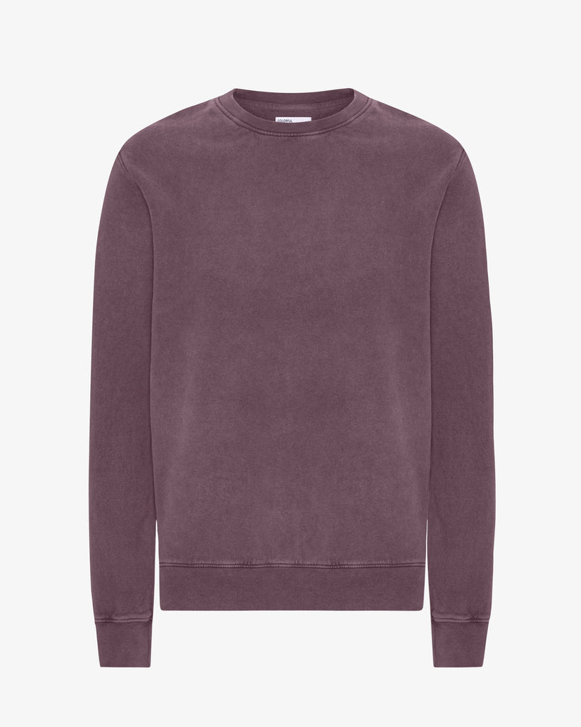 Classic Organic Crew Faded Grape