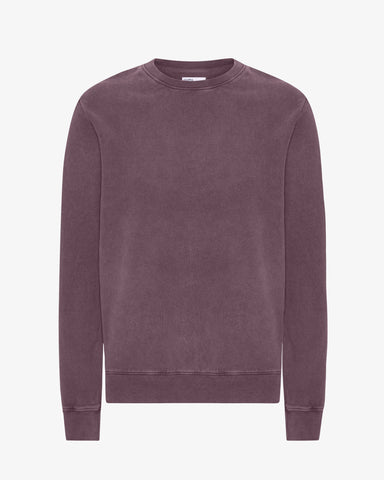 Classic Organic Crew Faded Grape