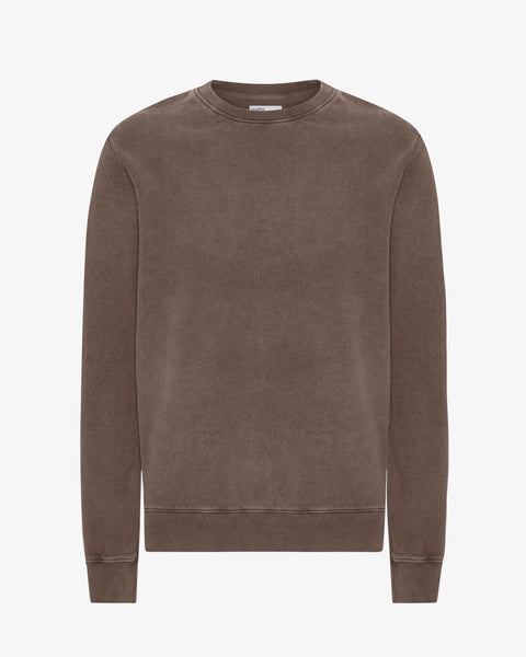 Classic Organic Crew Faded Mud