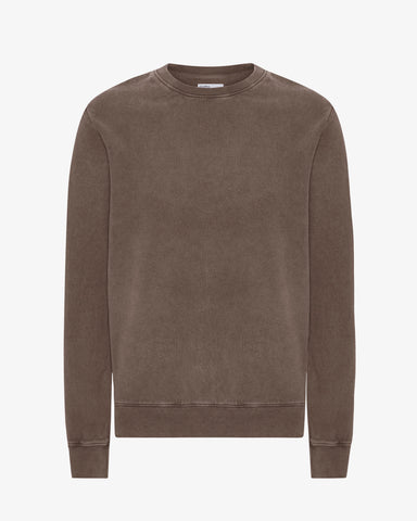 Classic Organic Crew Faded Mud