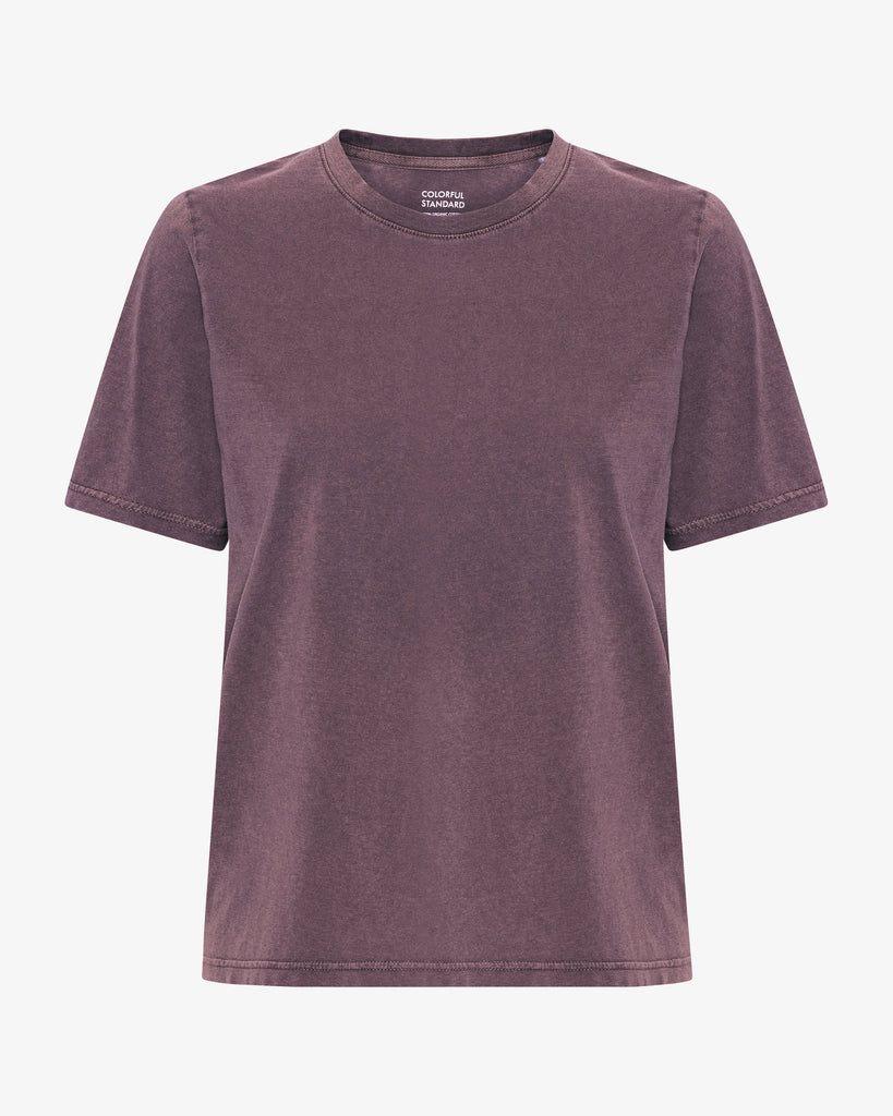 Light Organic tee Faded Grape
