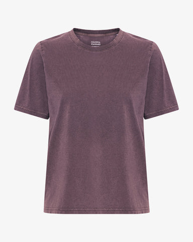 Light Organic tee Faded Grape