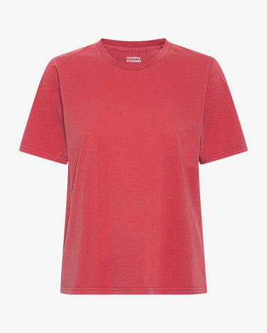 Light Organic Tee Faded Red