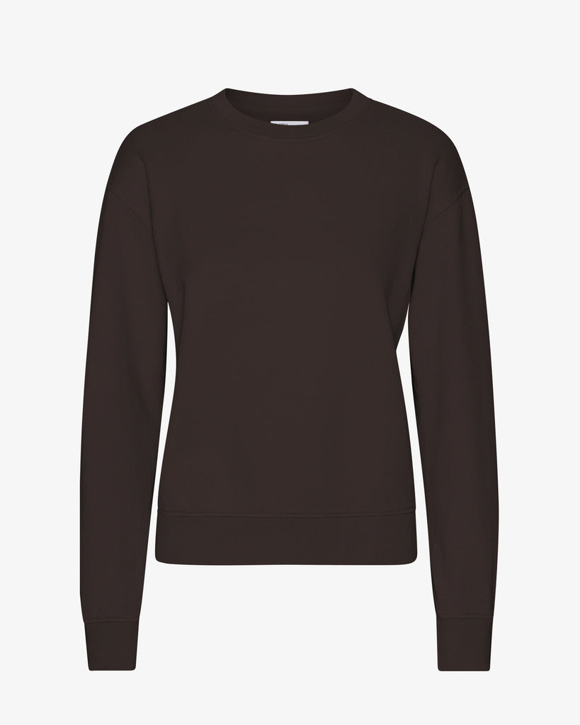 Classic Organic Crew Coffee Brown