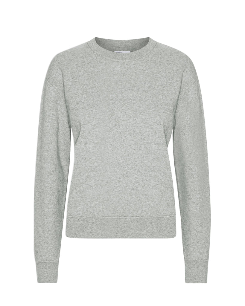Classic Organic Crew Heather Grey