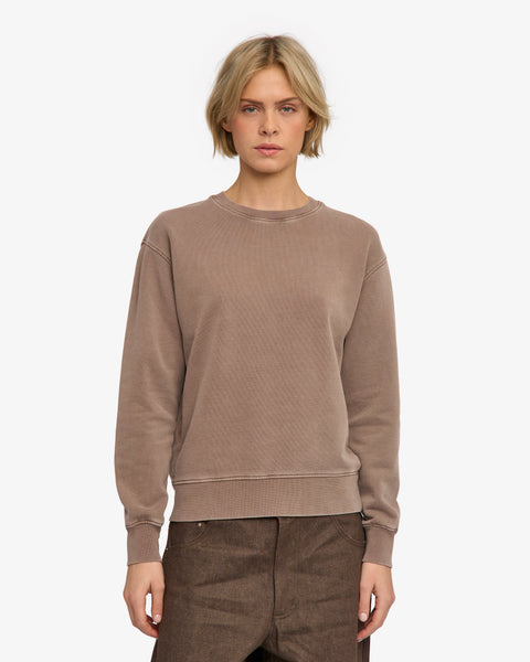 Classic Organic Crew Faded Khaki