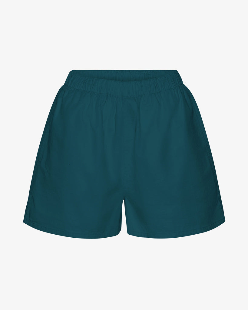 Organic Twill Shorts Ocean Green