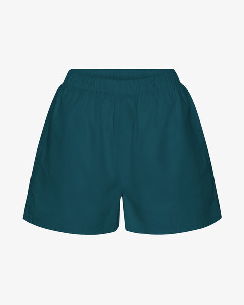 Organic Twill Shorts Ocean Green