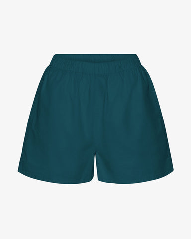 Organic Twill Shorts Ocean Green