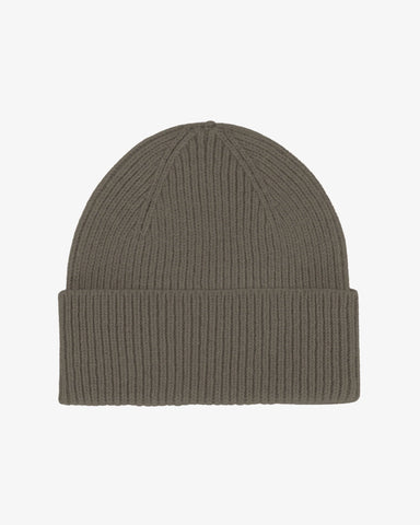 Merino Wool Beanie Dusty Olive