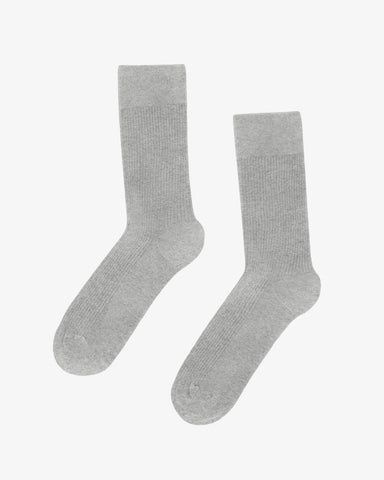 Classic Organic Sock Heather Grey