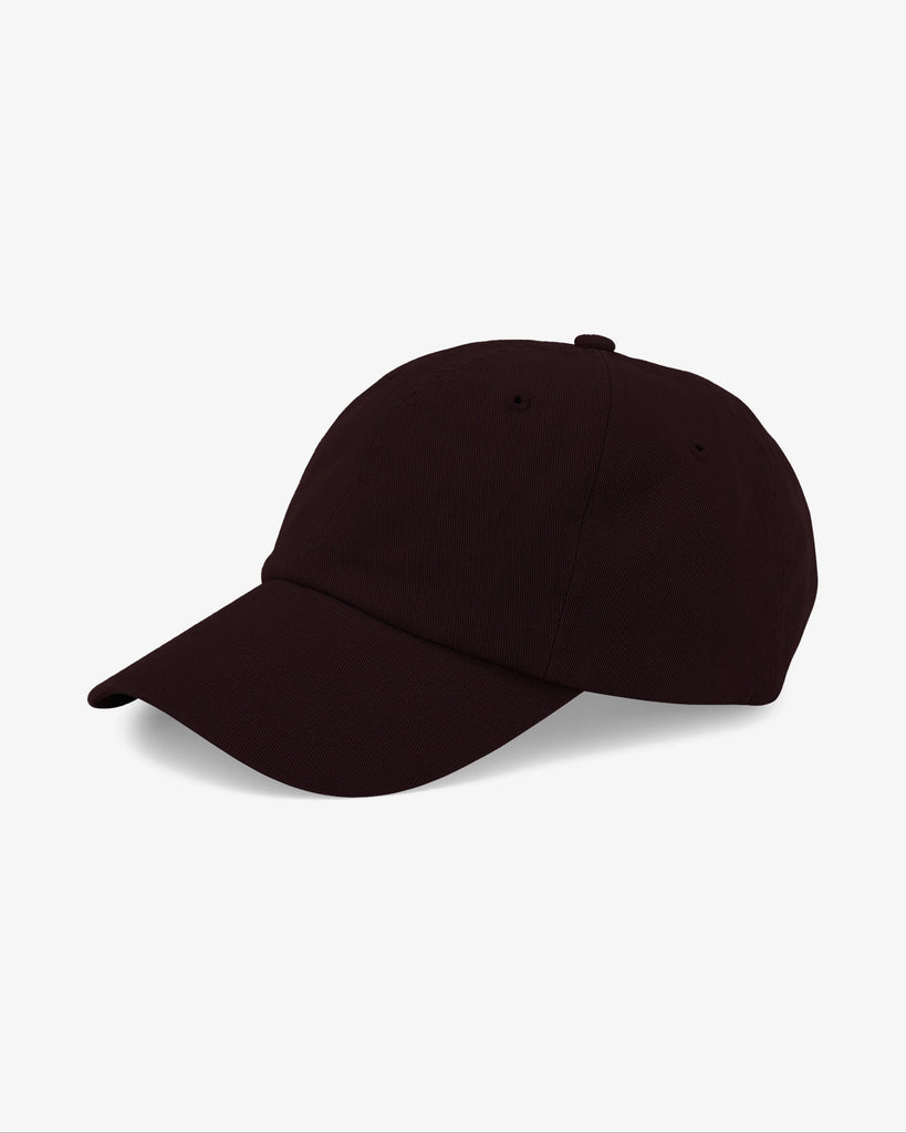 Organic Cotton Cap Oxblood Red