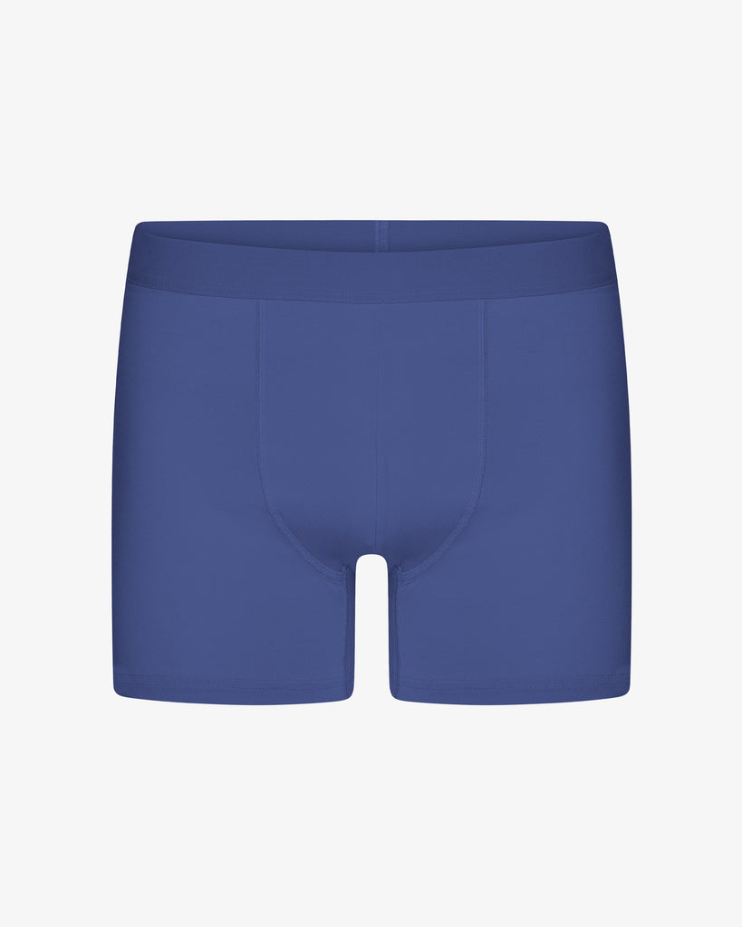 Classic Organic Boxer Brief Marine Blue