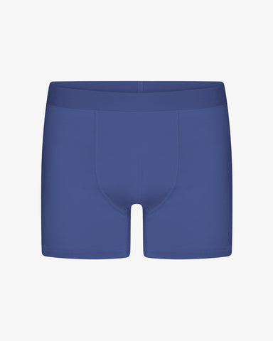 Classic Organic Boxer Brief Marine Blue