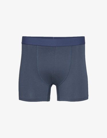 Classic Organic Boxer Brief Petrol Blue