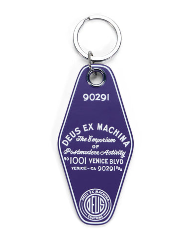 Venice Key Tag Violet Indigo