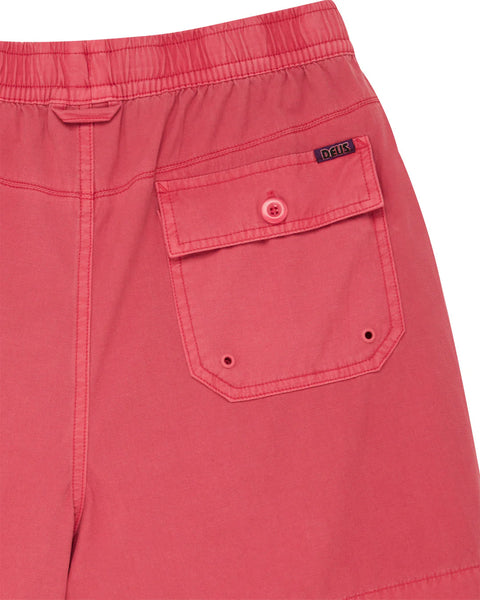 Sandbar Garment Dyed Shorts Melon Red