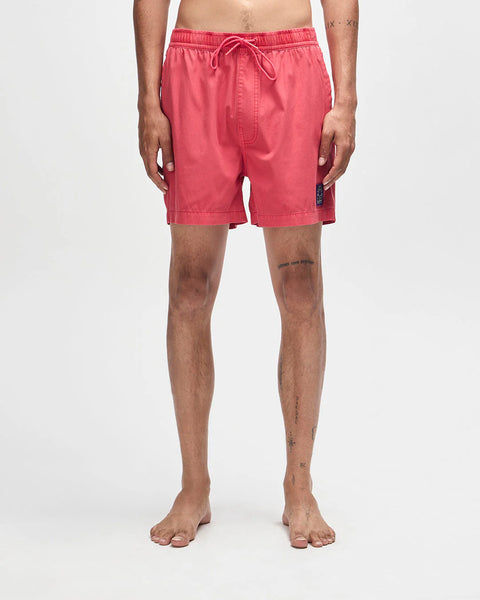 Sandbar Garment Dyed Shorts Melon Red
