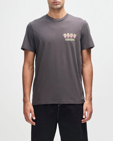 Fancy Pansy Tee Anthracite