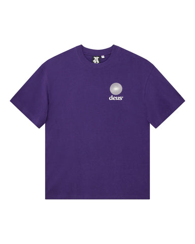 Strata Tee Violet Indigo