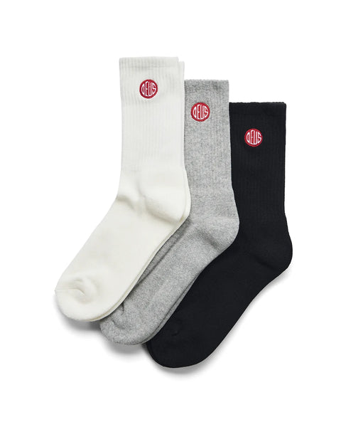 Crosland Socks 3 Pack Multi