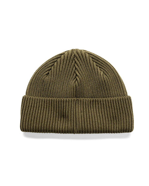 Pill Merino Beanie Olive Green