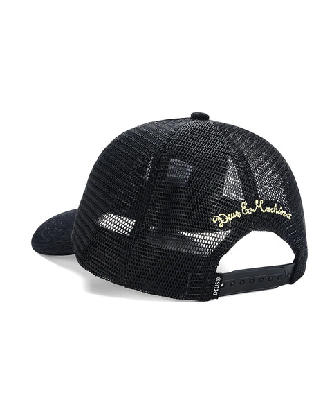 Pill Cord Trucker Black