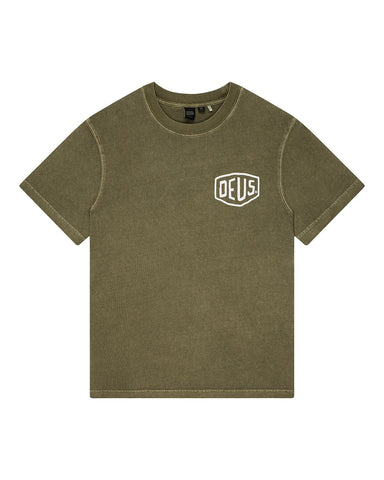 Shield GD Tee Olive Green