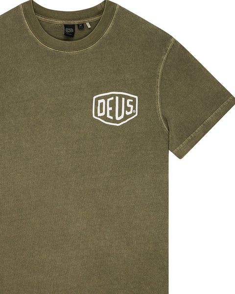Shield GD Tee Olive Green