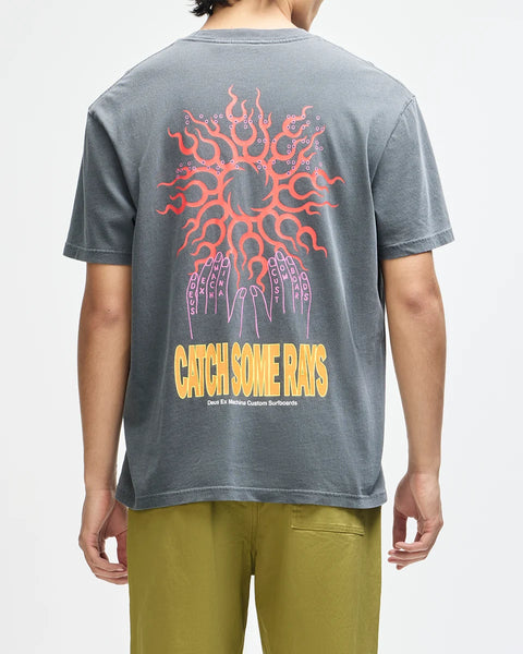 Catchin Rays Tee Anthracite Grey