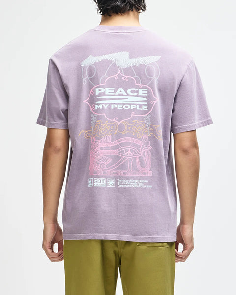 Easy Peacey Tee Grape Purple