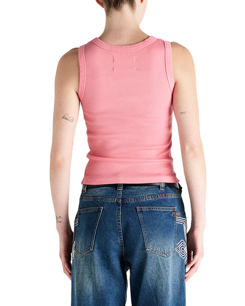 Shield Tank Mauve Glow